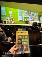 Studio 54 Theatre Orchestra D108 view from seat photo