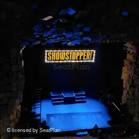 Cambridge Theatre Upper Circle C25 view from seat photo