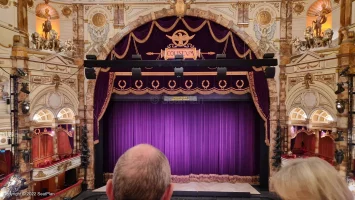 London Coliseum Upper Circle B28 view from seat photo