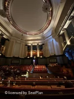 London County Hall Courtroom Stalls F200 view from seat photo