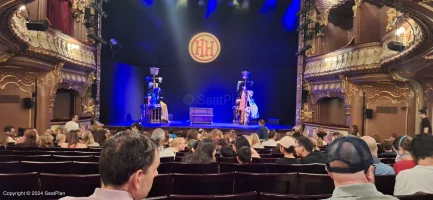 Apollo Theatre Stalls T14 view from seat photo