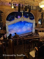 Eugene O'Neill Theatre Mezzanine G1 view from seat photo