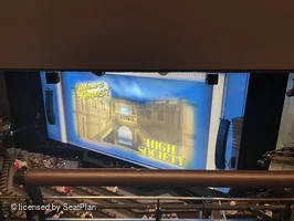 Barbican Theatre Upper Circle B12 view from seat photo