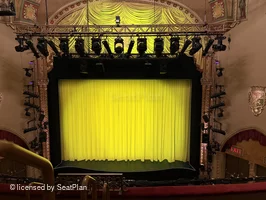 Golden Theatre Front Mezzanine D102 view from seat photo