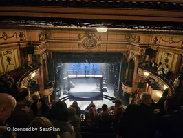 Gielgud Theatre Grand Circle F17 view from seat photo