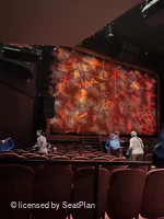 Minskoff Theatre Orchestra O9 view from seat photo