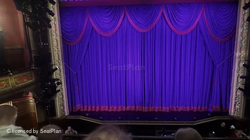 Lyceum Theatre Mezzanine C108 view from seat photo