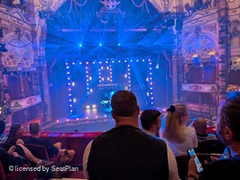 London Coliseum Dress Circle D36 view from seat photo