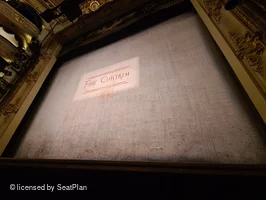 Wyndham's Theatre Stalls B10 view from seat photo