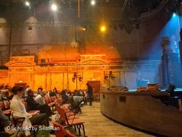 Alexandra Palace Theatre Stalls E2 view from seat photo