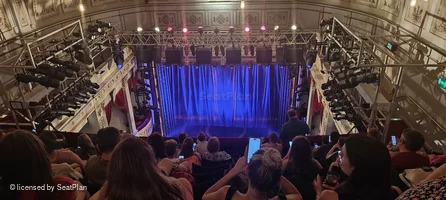 Vaudeville Theatre Upper Circle J10 view from seat photo