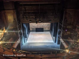 Royal Court Theatre Balcony C11 view from seat photo