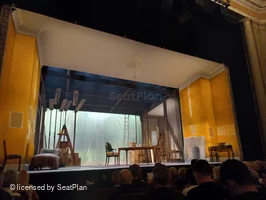 Music Box Theatre Orchestra G1 view from seat photo