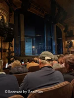 Winter Garden Theatre Orchestra J21 view from seat photo