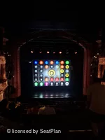 Shaftesbury Theatre Royal Circle E19 view from seat photo