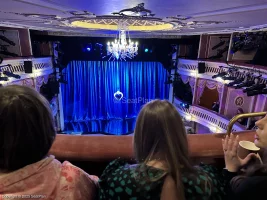 Criterion Theatre Upper Circle B16 view from seat photo