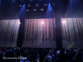 ABBA Arena Dance Floor A6 view from seat photo