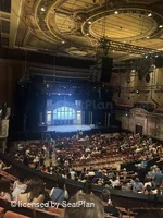 Alexandra Palace Theatre Circle F30 view from seat photo