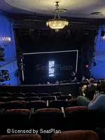 Hayes Theater Mezzanine F5 view from seat photo