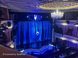 Criterion Theatre Upper Circle A25 view from seat photo