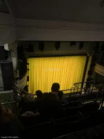 Fortune Theatre Upper Circle E2 view from seat photo