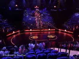 Troubadour Canary Wharf Theatre District 9 K22 view from seat photo