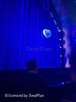 St James Theatre Orchestra B9 view from seat photo