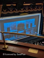 London Coliseum Balcony B46 view from seat photo