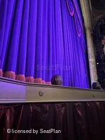 Lyceum Theatre Orchestra A5 view from seat photo
