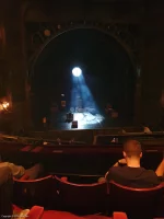 Palace Theatre Dress Circle C21 view from seat photo