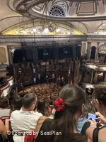 Victoria Palace Theatre Grand Circle F36 view from seat photo