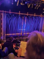 Lena Horne Theatre Front Mezzanine D9 view from seat photo