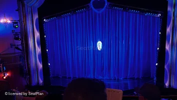 St James Theatre Mezzanine D107 view from seat photo