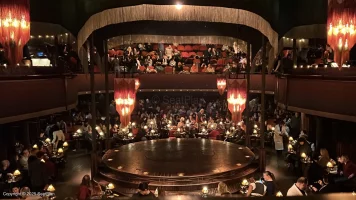 August Wilson Theatre Mezzanine A108 view from seat photo