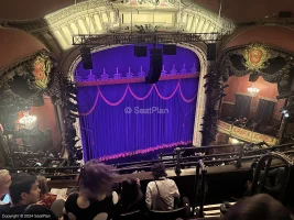 Lyceum Theatre Balcony D5 view from seat photo