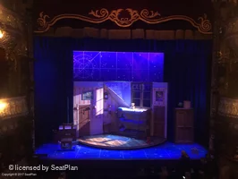 Apollo Theatre Dress Circle A18 view from seat photo