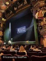Belasco Theatre Orchestra K14 view from seat photo
