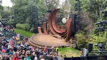 Regent's Park Open Air Theatre Upper Left S5 view from seat photo