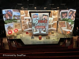 The Other Palace Stalls J12 view from seat photo