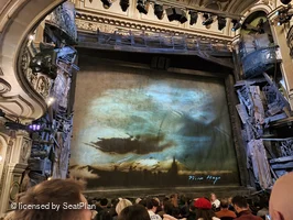 Sondheim Theatre Stalls K23 view from seat photo