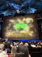 Gershwin Theatre Orchestra G114 view from seat photo