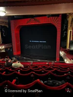 Phoenix Theatre Dress Circle G1 view from seat photo