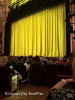 Golden Theatre Orchestra H2 view from seat photo