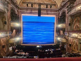 Novello Theatre Dress Circle A14 view from seat photo