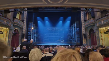 Aldwych Theatre Stalls L14 view from seat photo