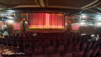 St Martin's Theatre Stalls L7 view from seat photo