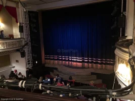 Vaudeville Theatre Dress Circle A18 view from seat photo