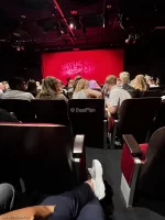 Leicester Square Theatre Stalls I12 view from seat photo