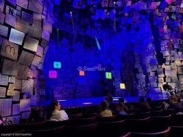 Cambridge Theatre Stalls F24 view from seat photo