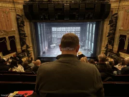 Neil Simon Theatre Mezzanine H112 view from seat photo